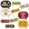 Big Dot of Happiness Funny Turkey Day - Thanksgiving Photo Booth Props - 10 Piece
